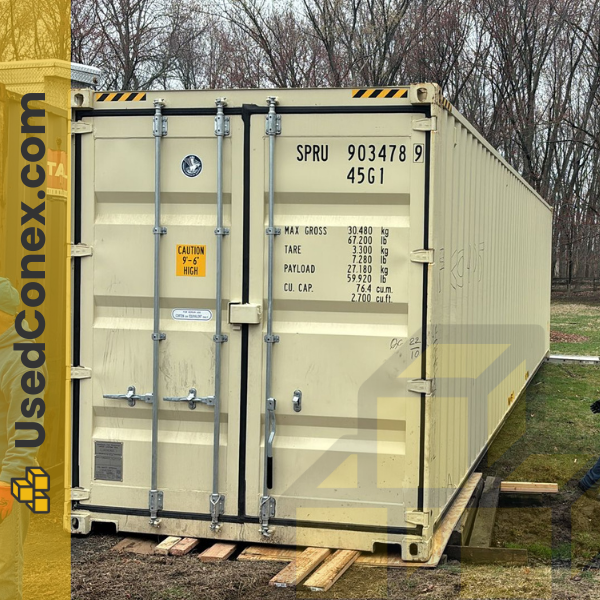 40ft High Cube One-Trip shipping container